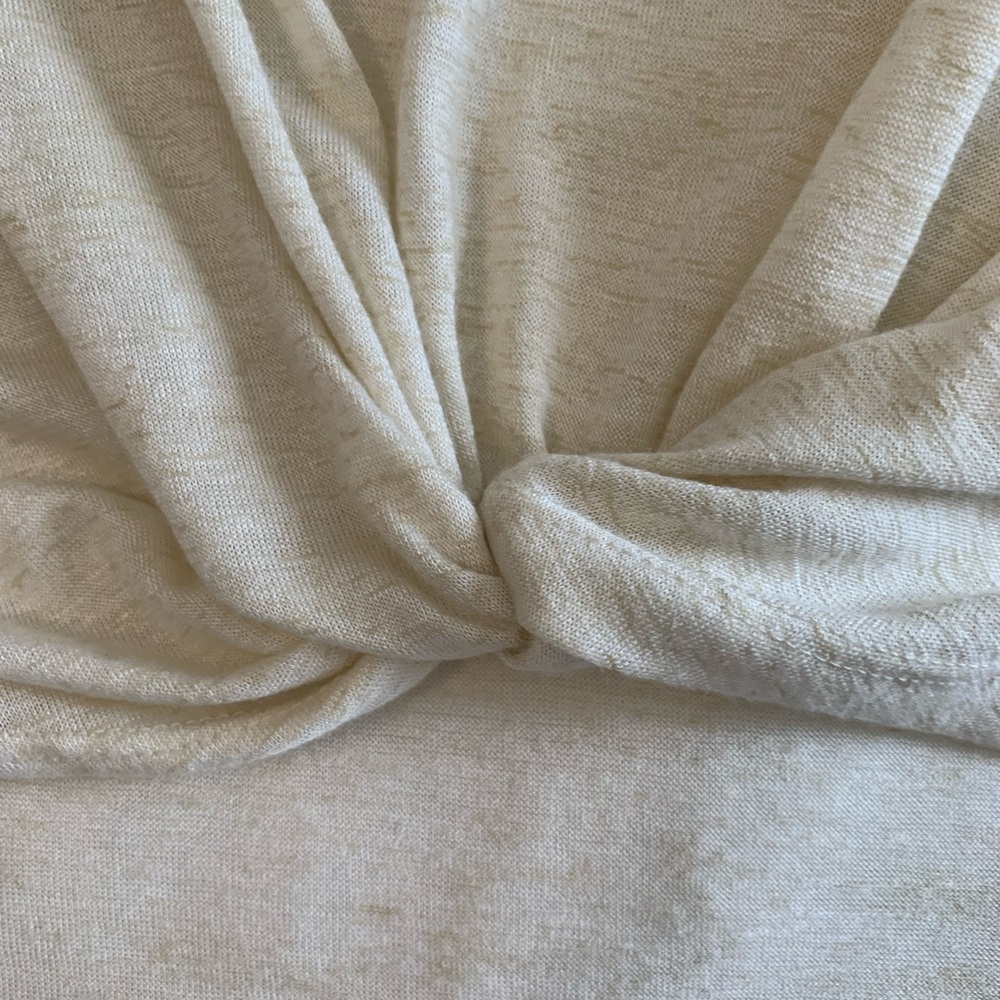 Wishlist Cream Relaxed KnotFront Tank - Picture 11 of 16